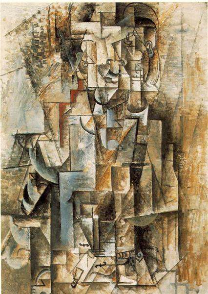 Pablo Picasso Oil Paintings Man With Guitar Homme A La Guitare